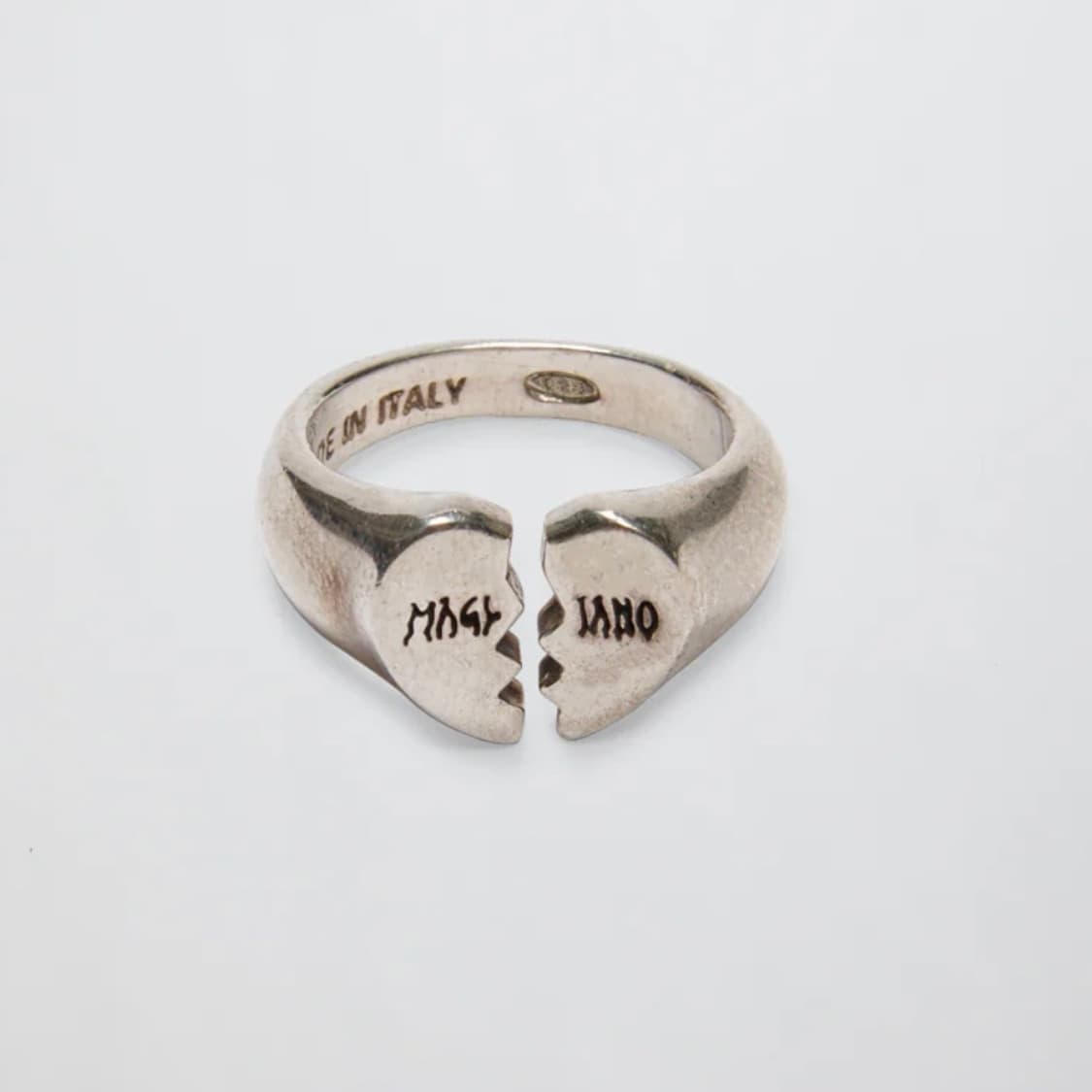 [S,M]마리아노 25ss 미니 브로큰 하트 링/반지 상품이미지1