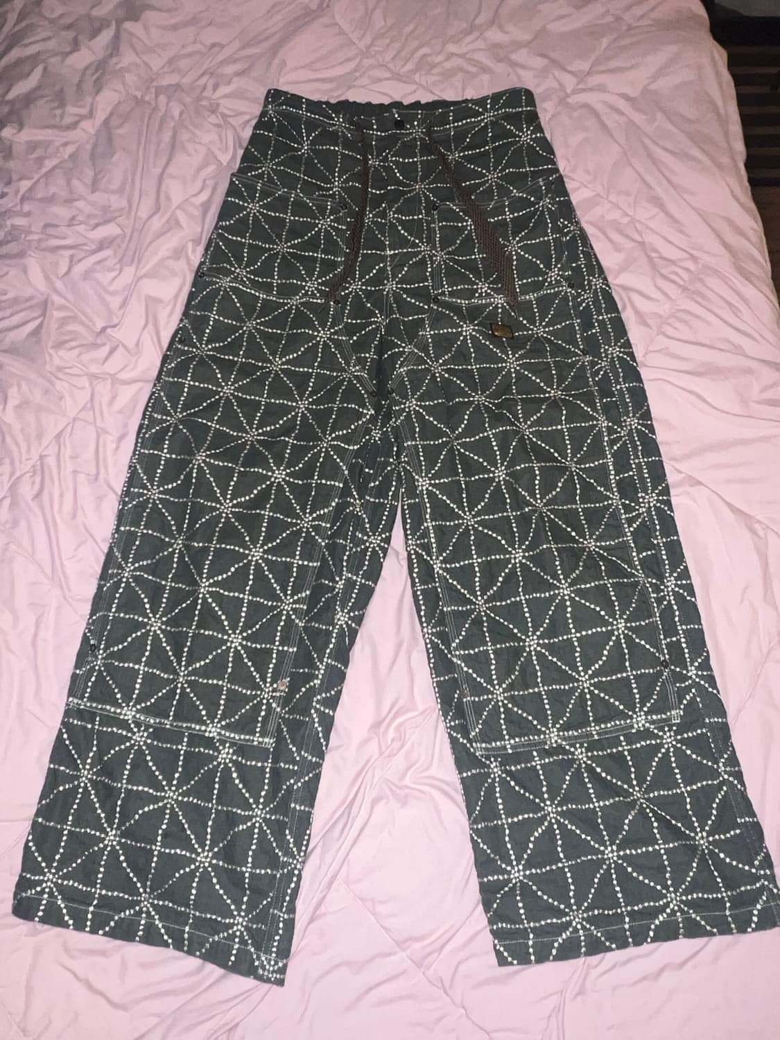 캐피탈 8온즈 데님 포크 도죠 더블니 팬츠 상품이미지3