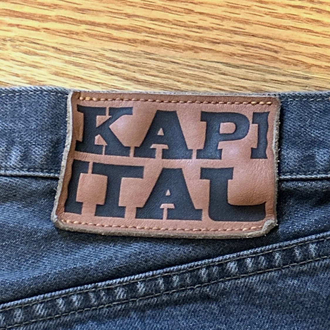 캐피탈 본 데님 쇼츠 34 상품이미지6