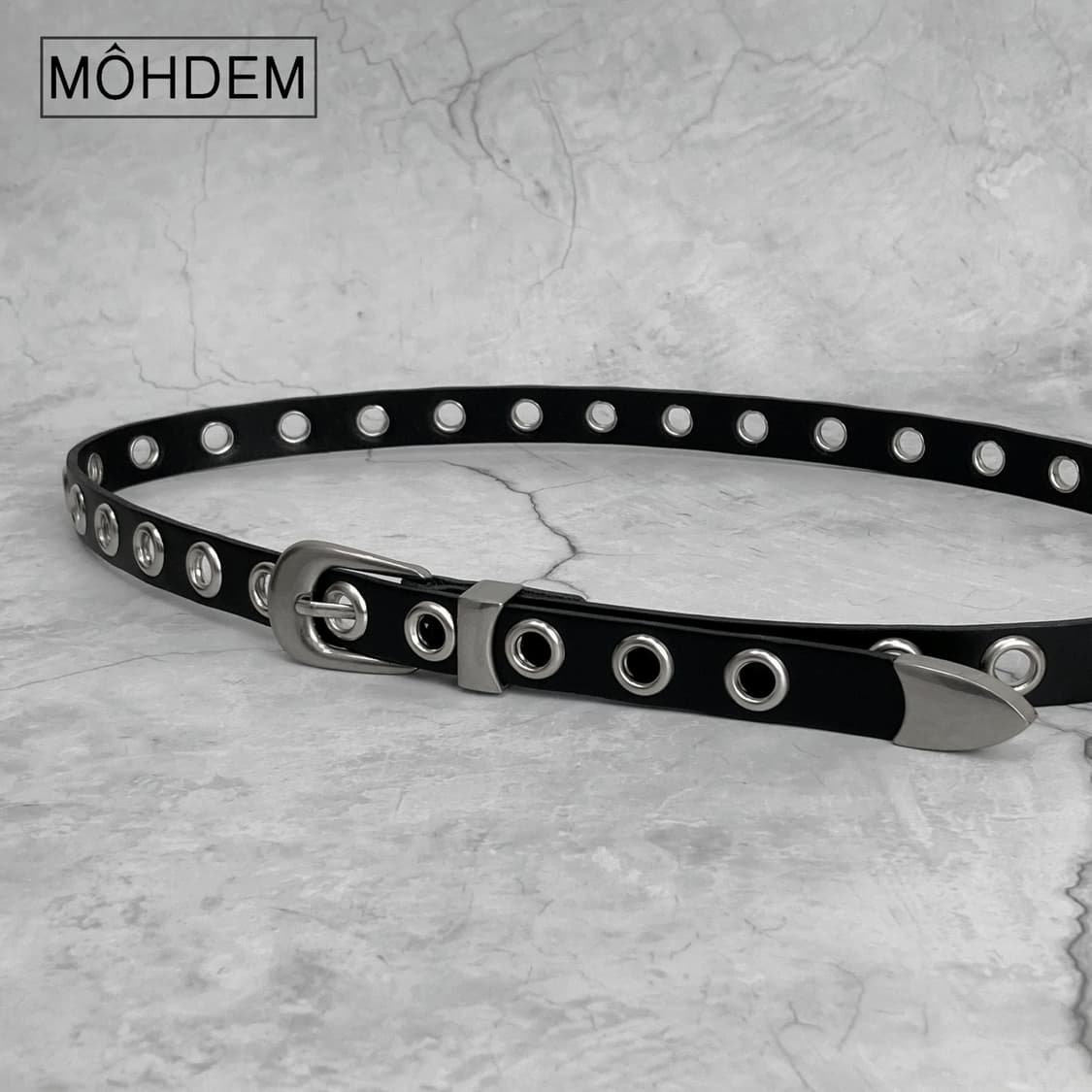 [Unisex] 아일렛 이태리소가죽 벨트 상품이미지9