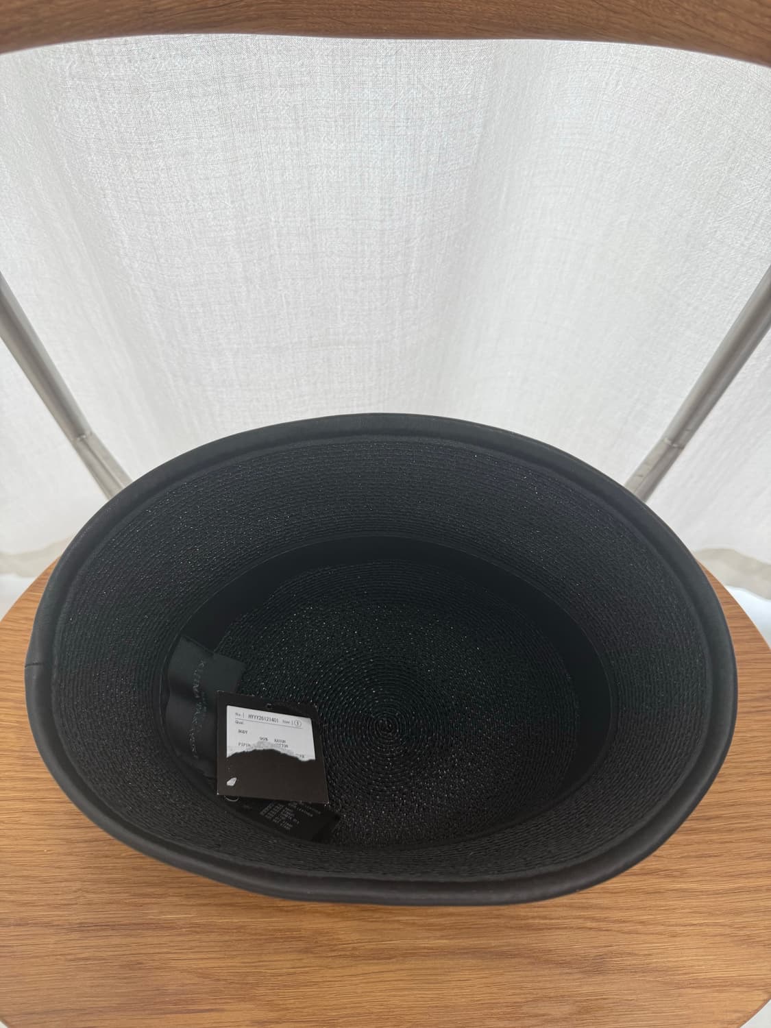 키지마 타카유키 글로시 블레이드 세일러 햇 블랙 상품이미지5