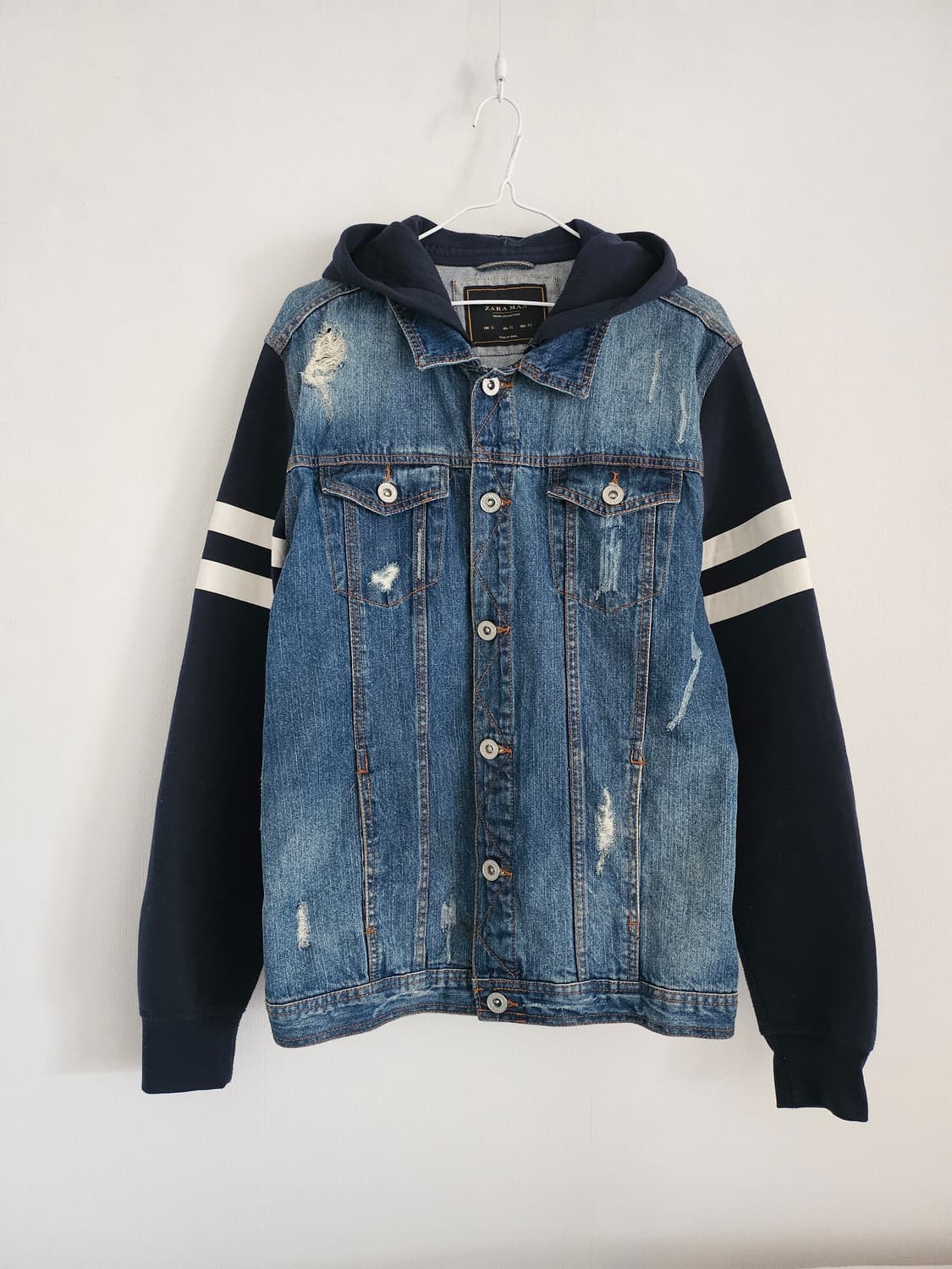 자라 맨 데님컬렉션 데님후드자켓
 상품이미지1