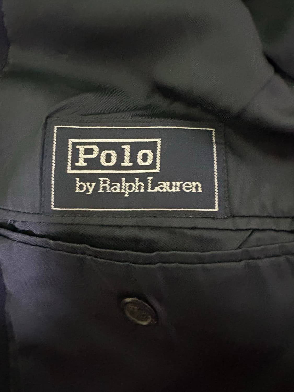 폴로 랄프로렌 금장 네이비 블레이저 made in usa 상품이미지3