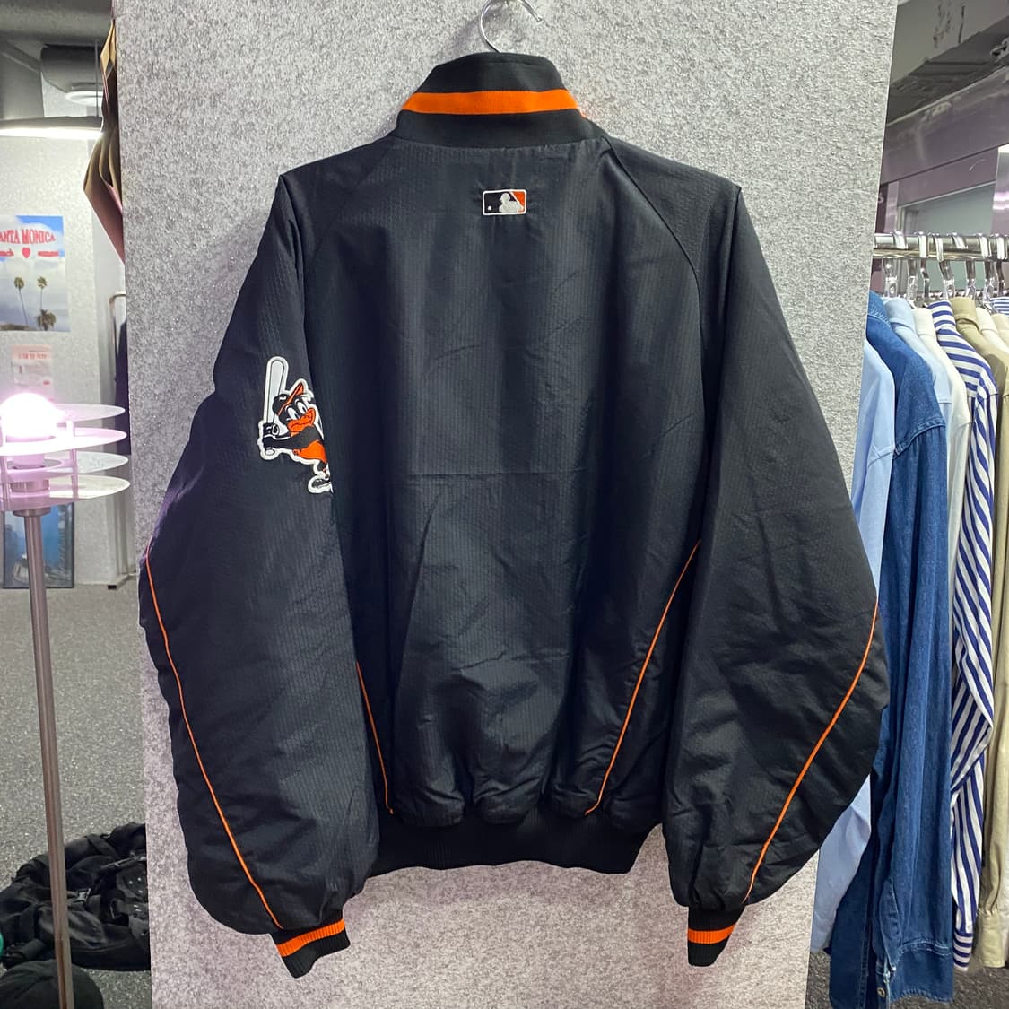 MLB majestic 볼티모어 오리올스 립스탑 점퍼 B2399 상품이미지4