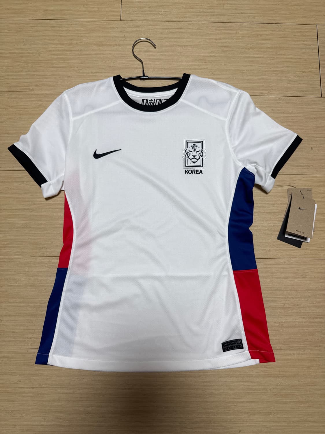 나이키 코리아 2023 드라이핏 스타디움 어웨이 숏슬리브 저지 화이트 - 상품이미지1