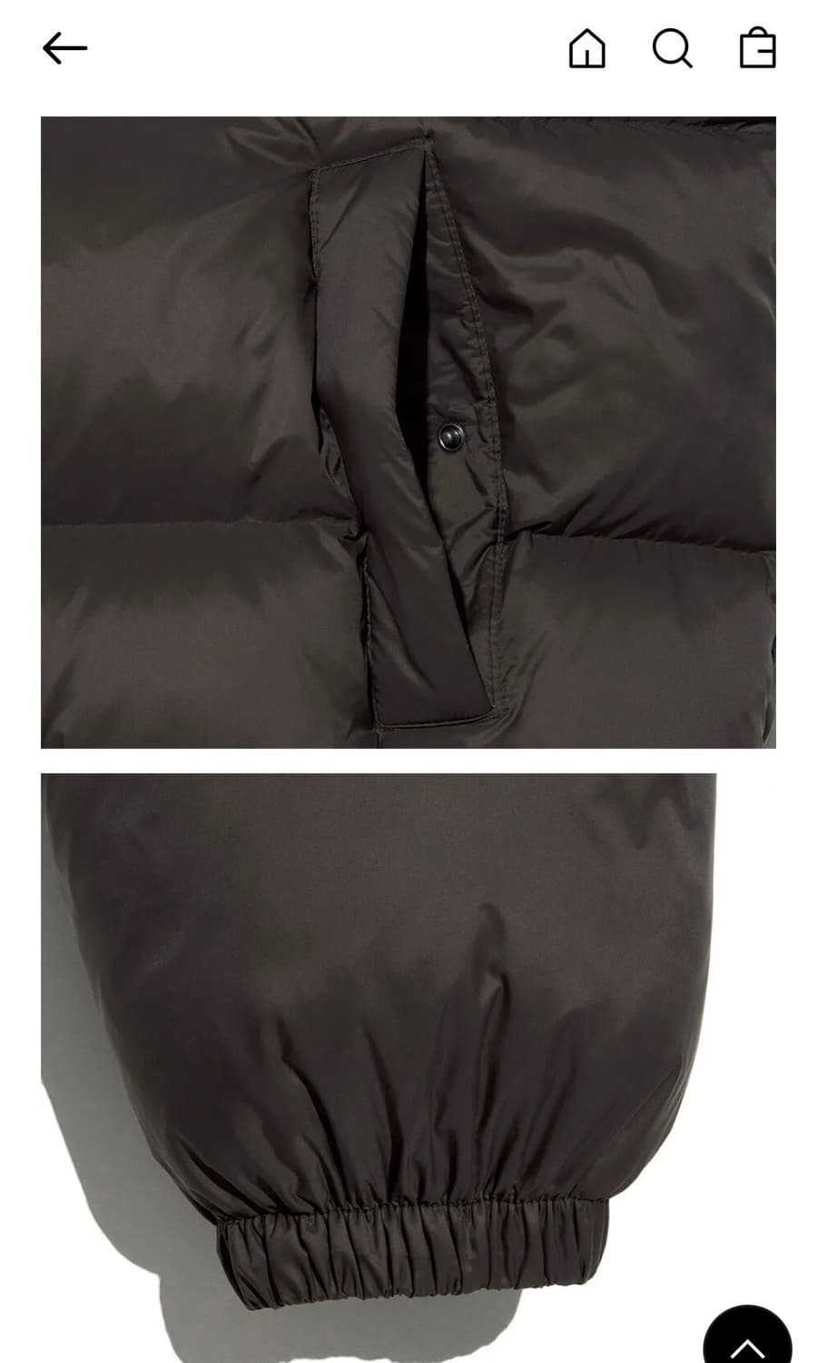 새거) 리 브러운 패딩 팔아요 상품이미지4