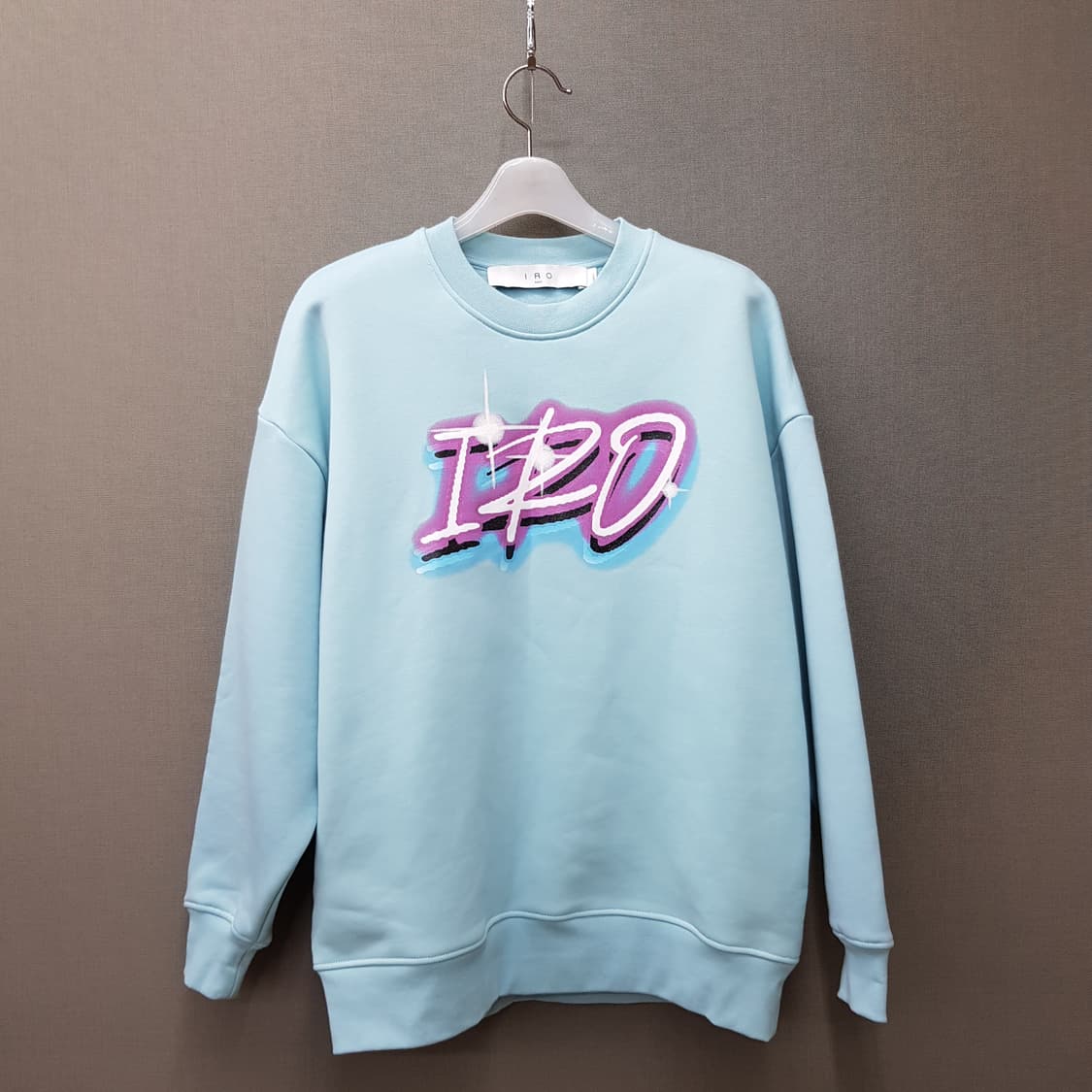IRO 이로 2021 네온 그래픽 오버핏 맨투맨 XS사이즈 상품이미지1