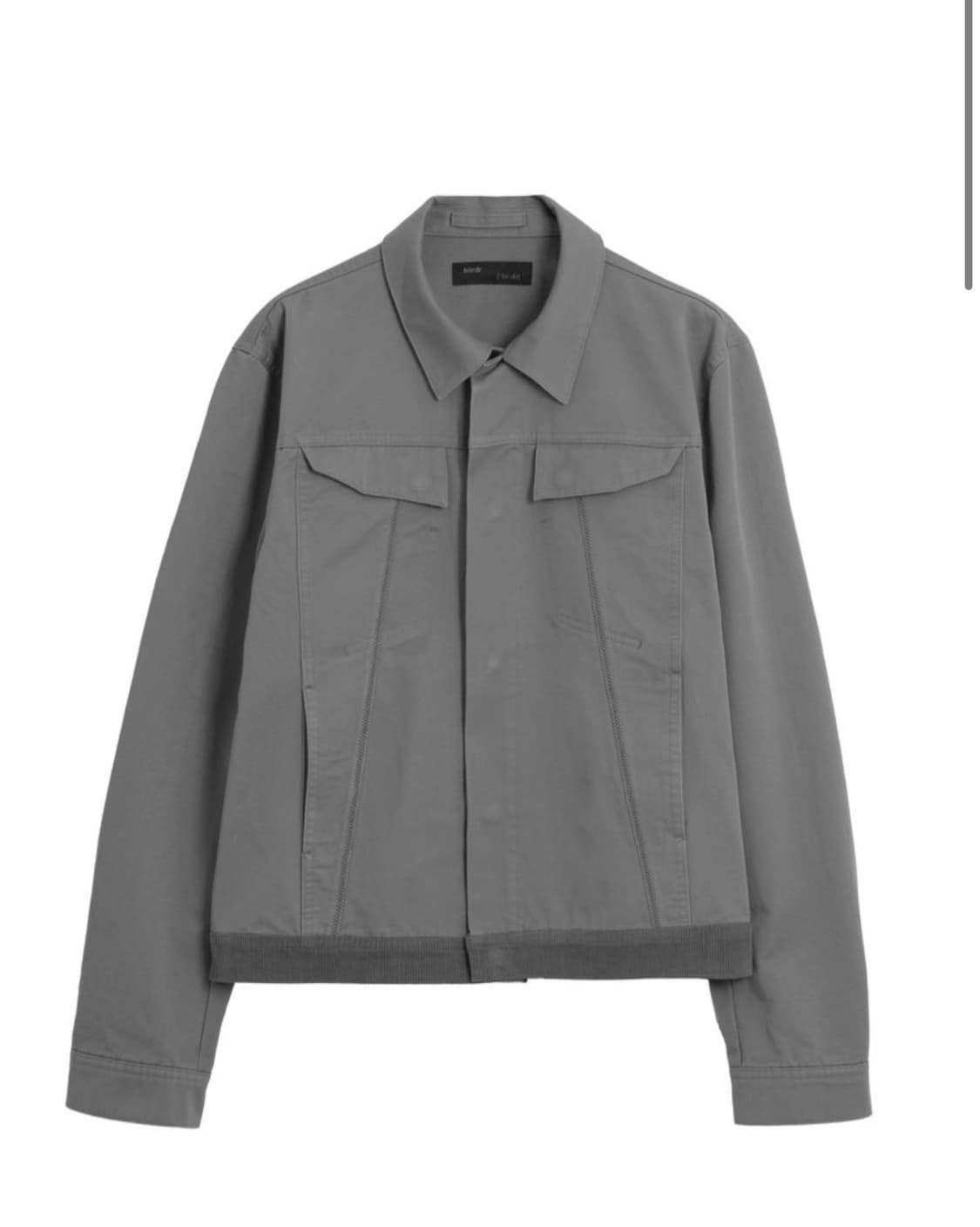 보더 bordr TRUCKER JACKET (GREY) 상품이미지4