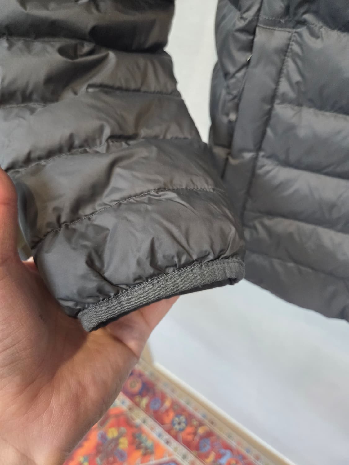 컬럼비아 경량패딩 다크그레이 m 상품이미지6