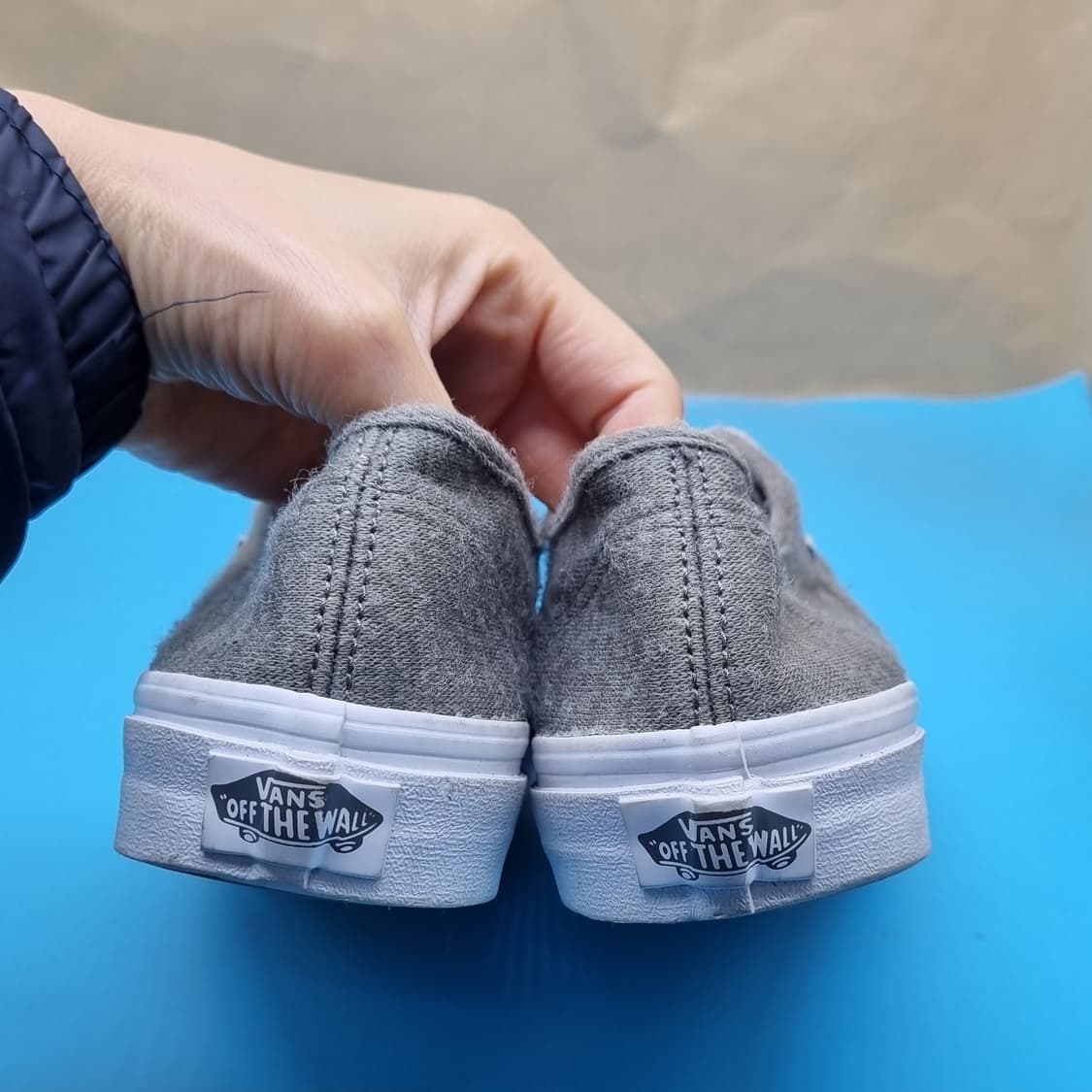 반스 어센틱 워시드투톤 여성스니커즈240  상품이미지4