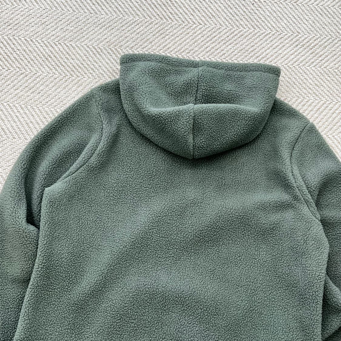 에디바우어 플리스 반집업 후드티 r2923   상품이미지4