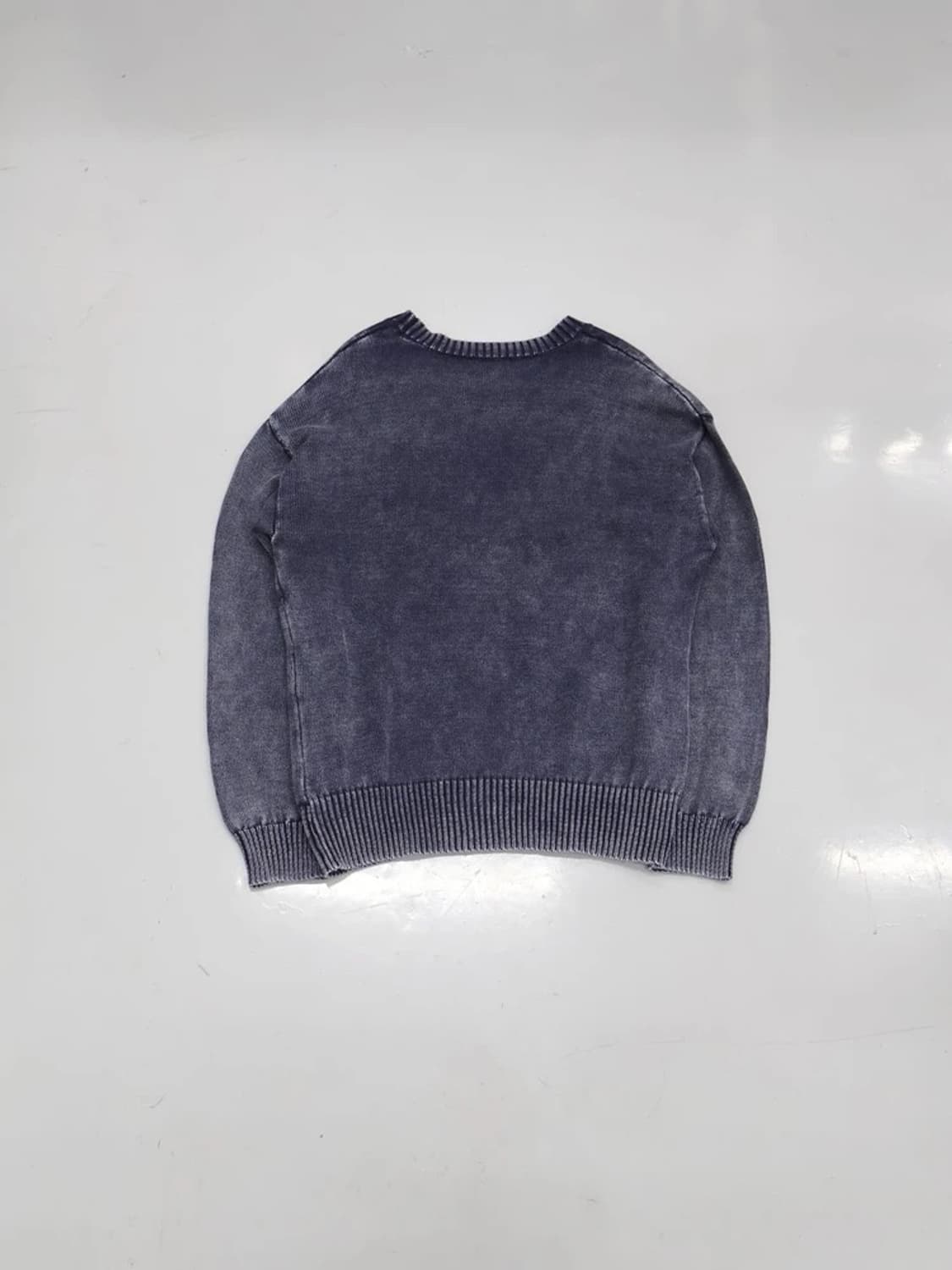 Megalie Washed Cotton Logo Knit Sweater 상품이미지2