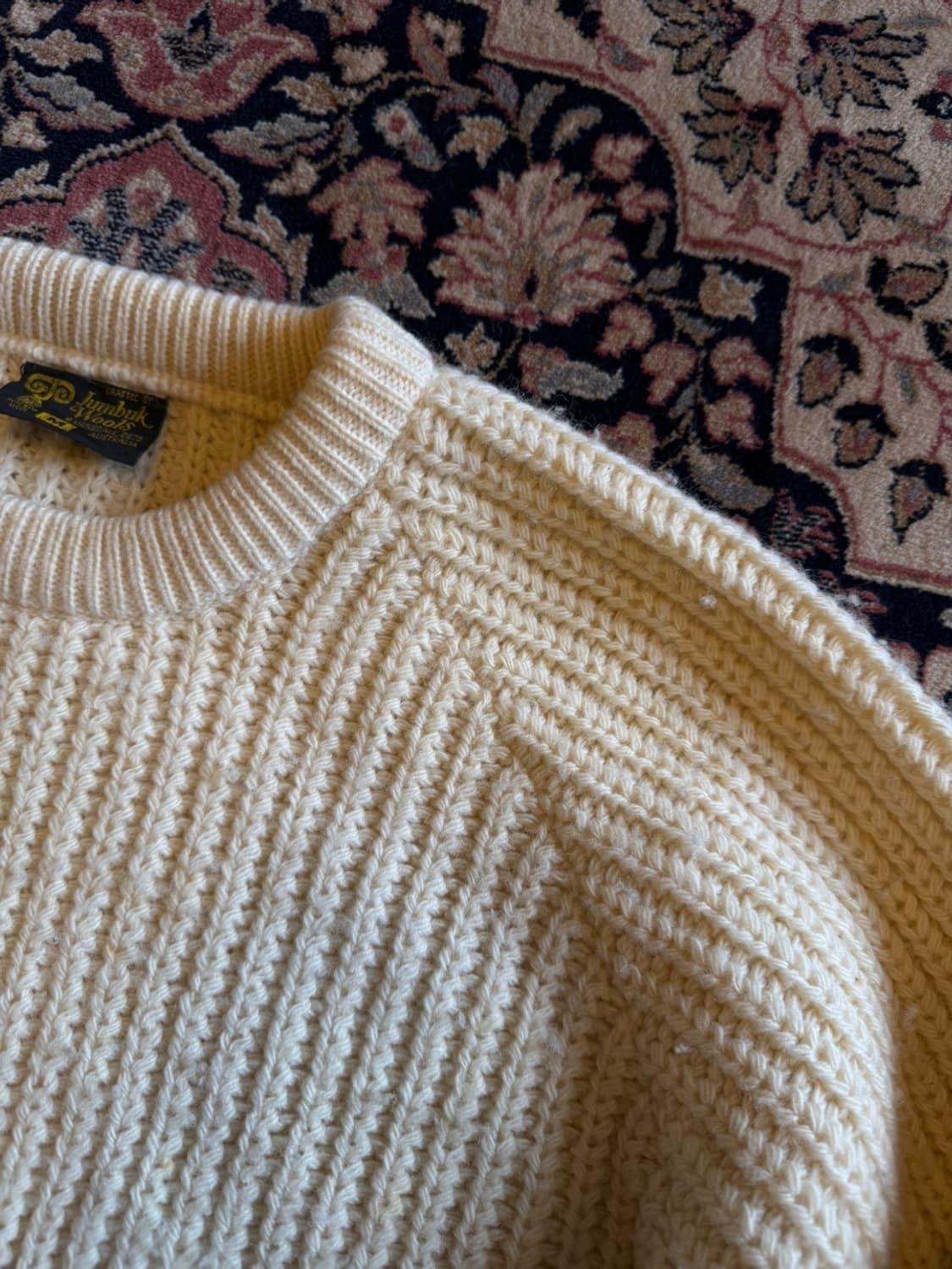 줌벅 램스울 래글런 니트 100 상품이미지3