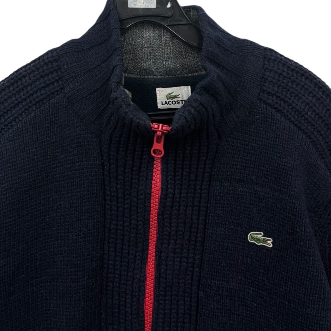 라코스테 투웨이 니트집업   상품이미지2