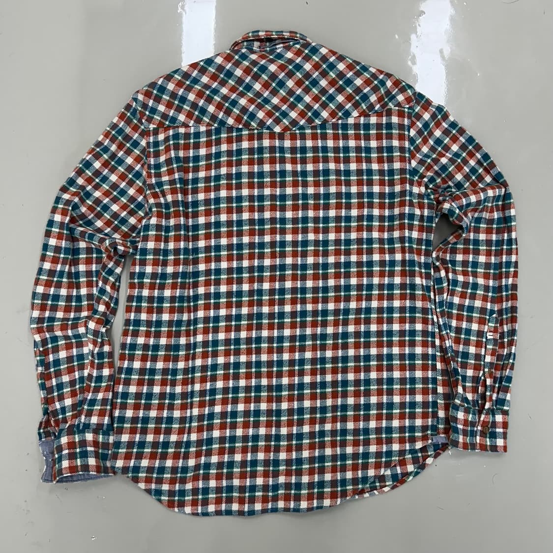 리바이스 체크패턴  플란넬 포켓 셔츠 상품이미지4