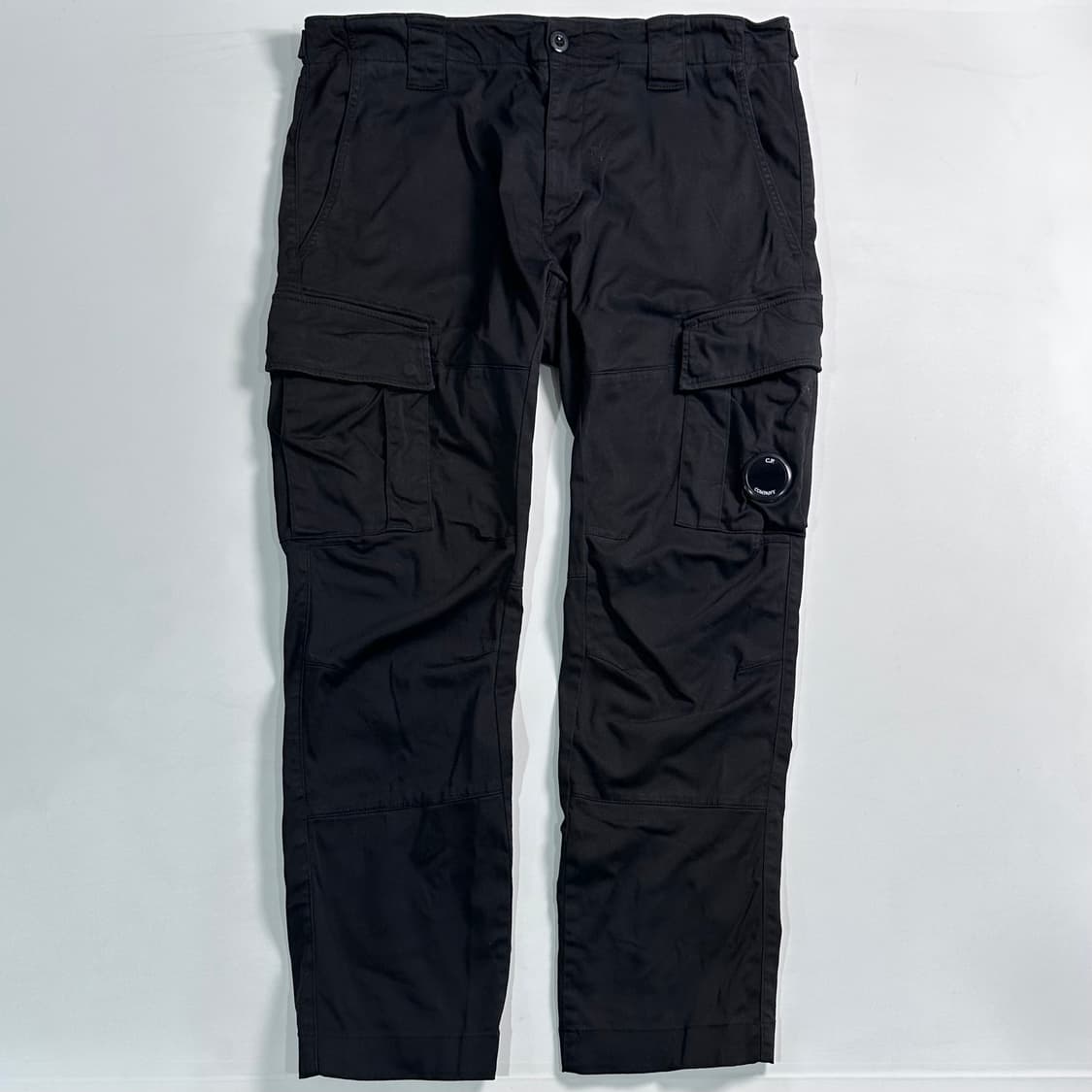 CP컴퍼니 렌즈 블랙 카고 팬츠 상품이미지1