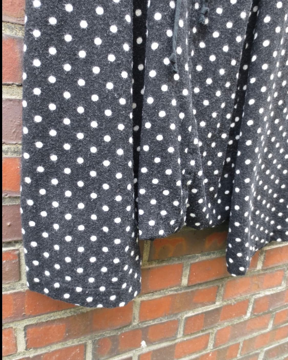 Black comme des garcons dot saruel pants 상품이미지4