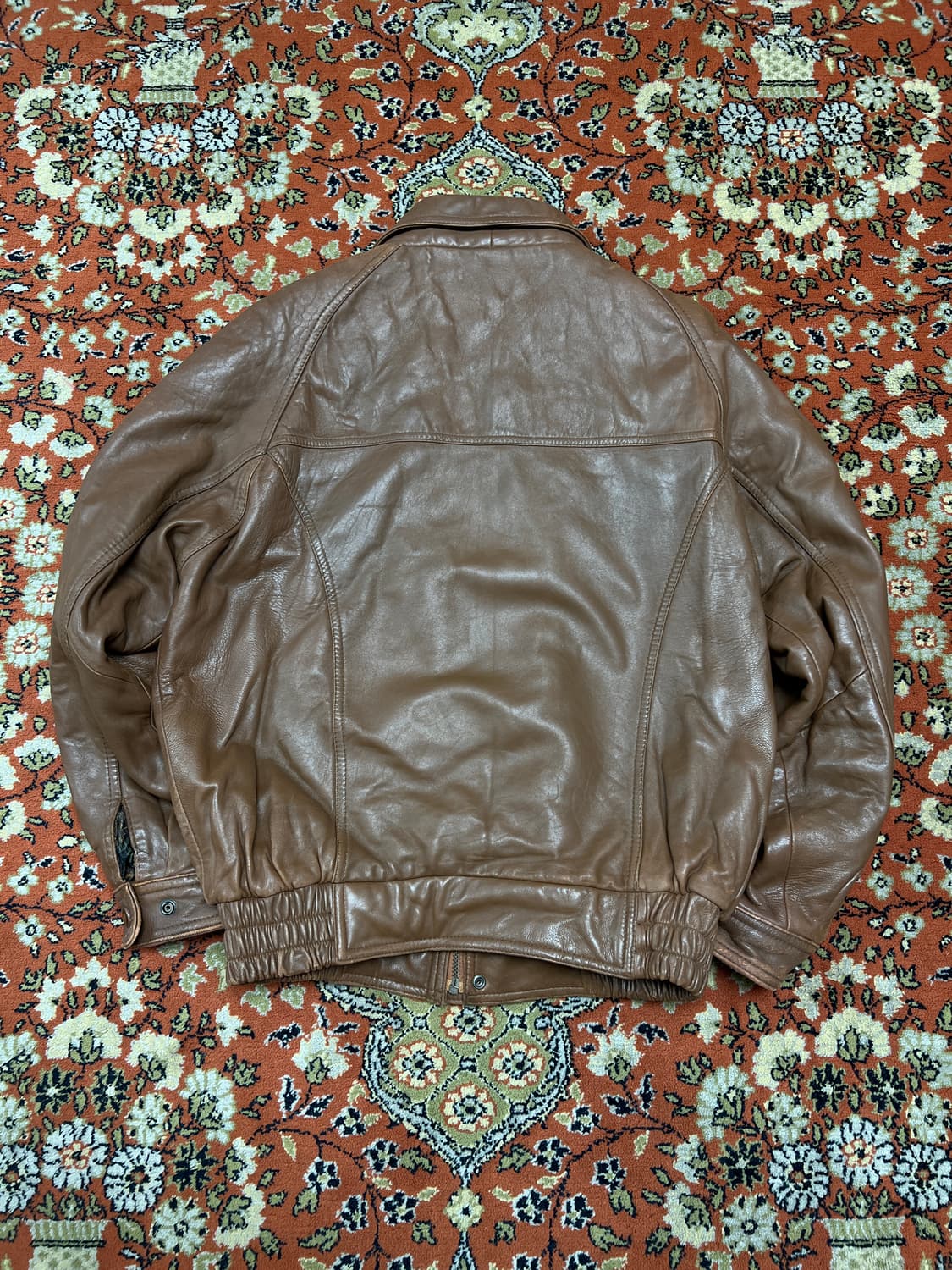 [L] W.S 브라운 리얼레더 램스킨 가죽자켓 상품이미지4