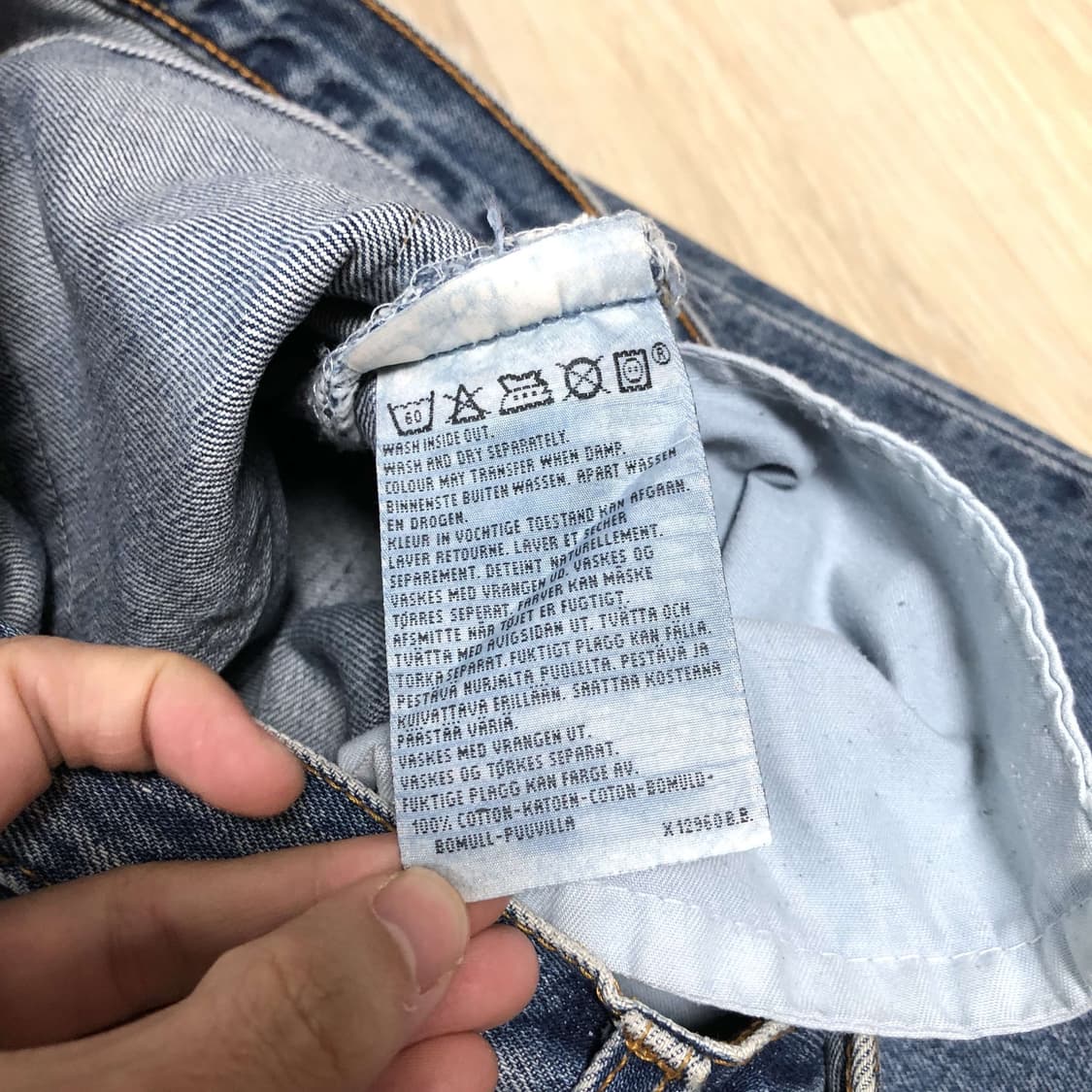 (30) 리바이스 Levi's 영국제 리워크 590 스트레이트 데님 상품이미지6