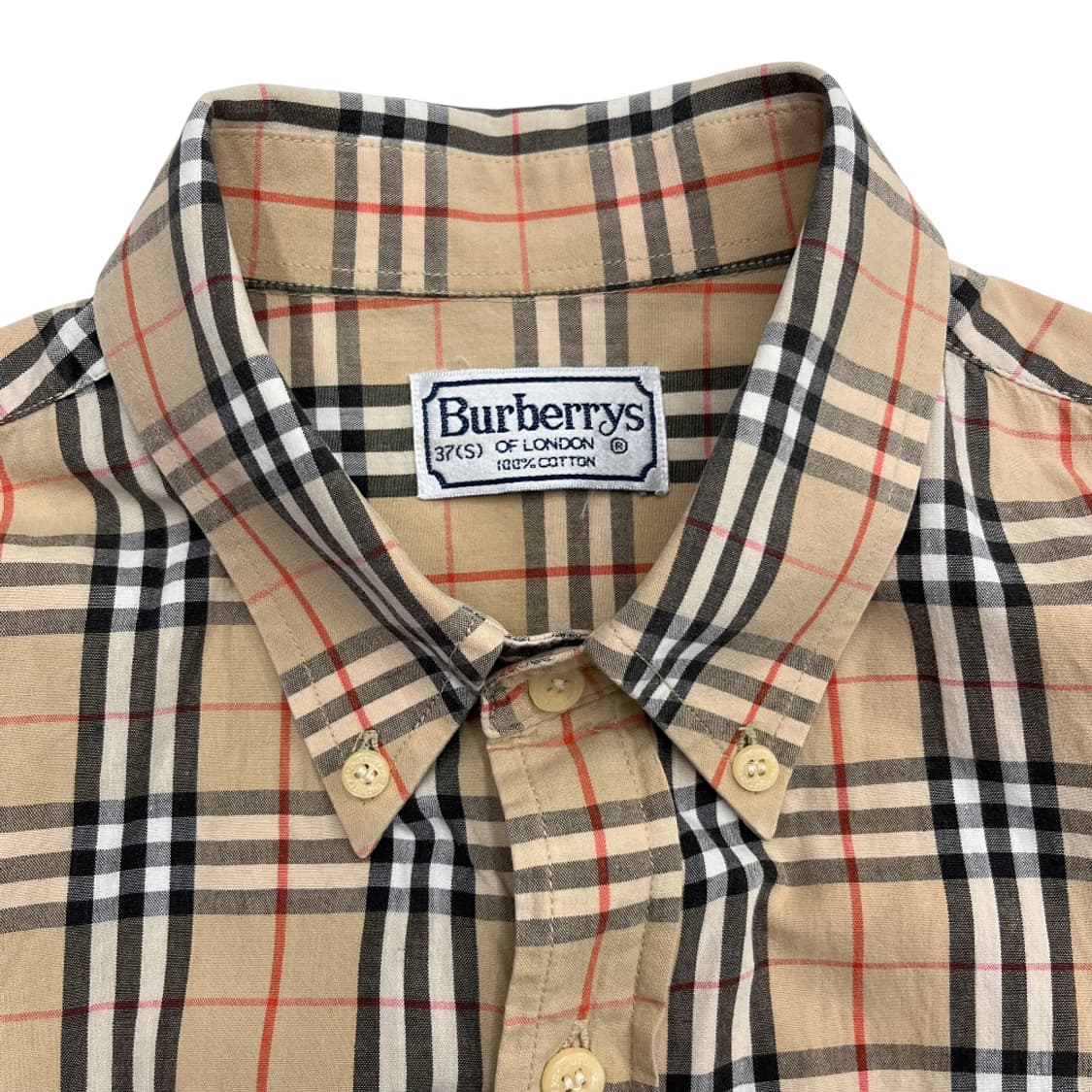 버버리 노바체크 셔츠 S 상품이미지5
