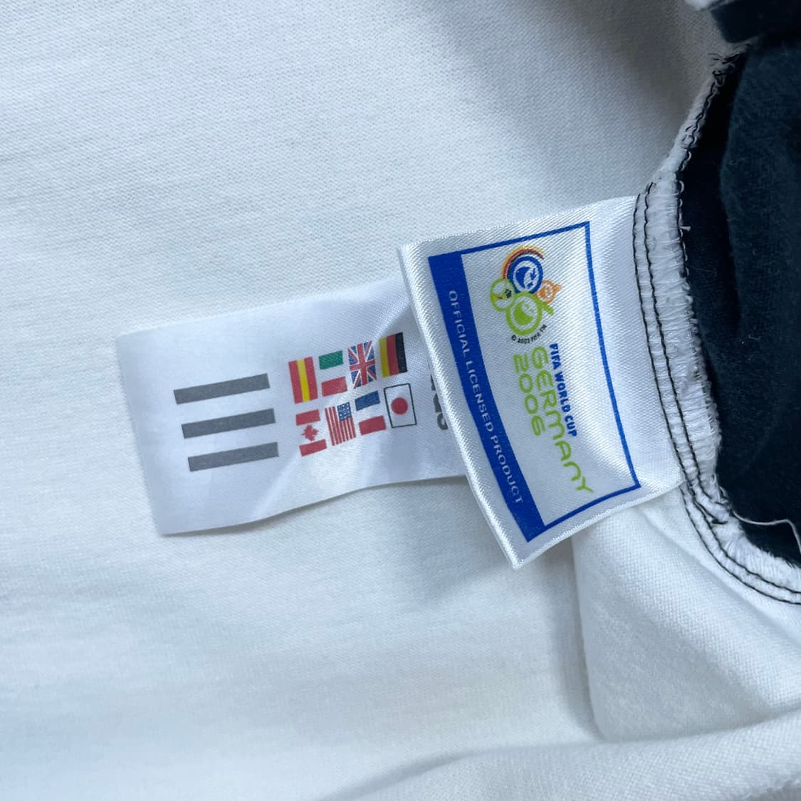 아디다스 독일 롱슬리브 화이트 상품이미지5