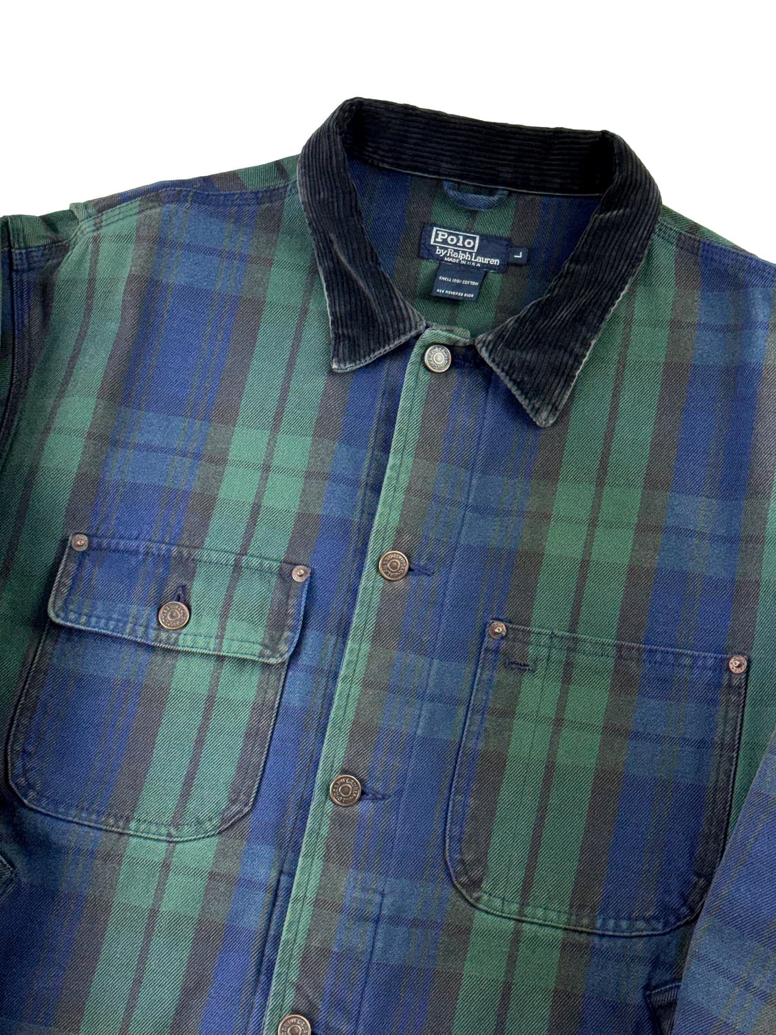 폴로 랄프로렌 블랙와치 타탄체크 자켓 상품이미지3