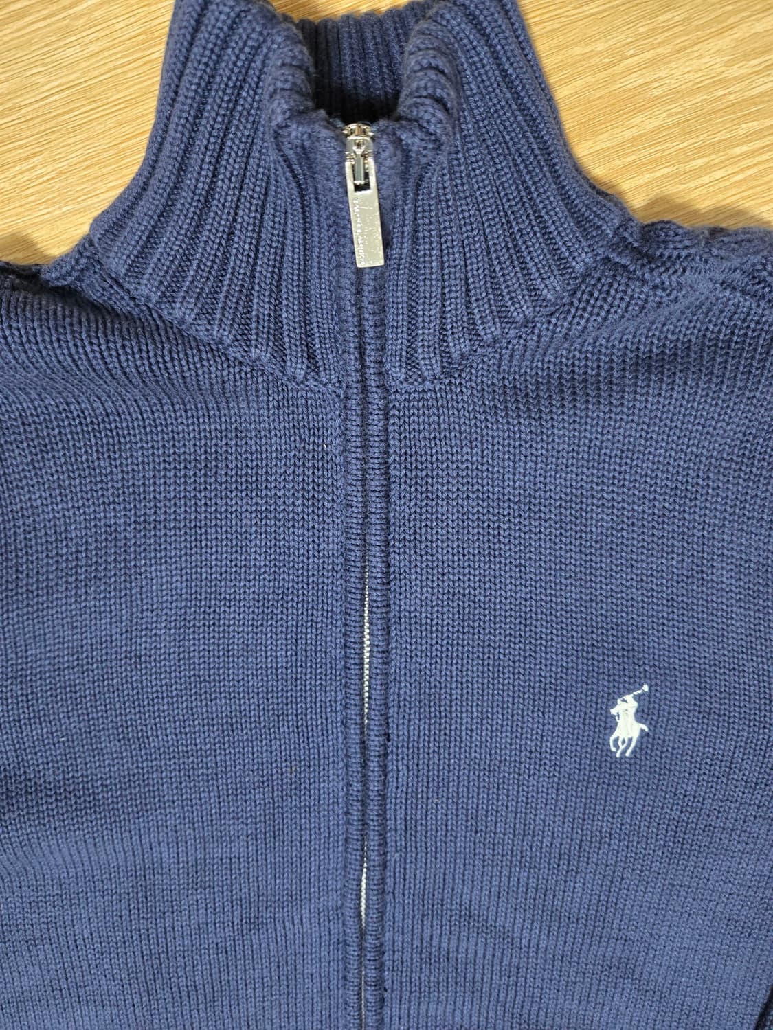 Ralph Lauren Sport 집업 니트 네이비 케이블 가디건 상품이미지4