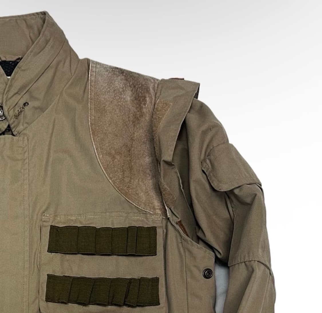 JPN Vintage 밀리터리 베이지탄창자켓 100 상품이미지2