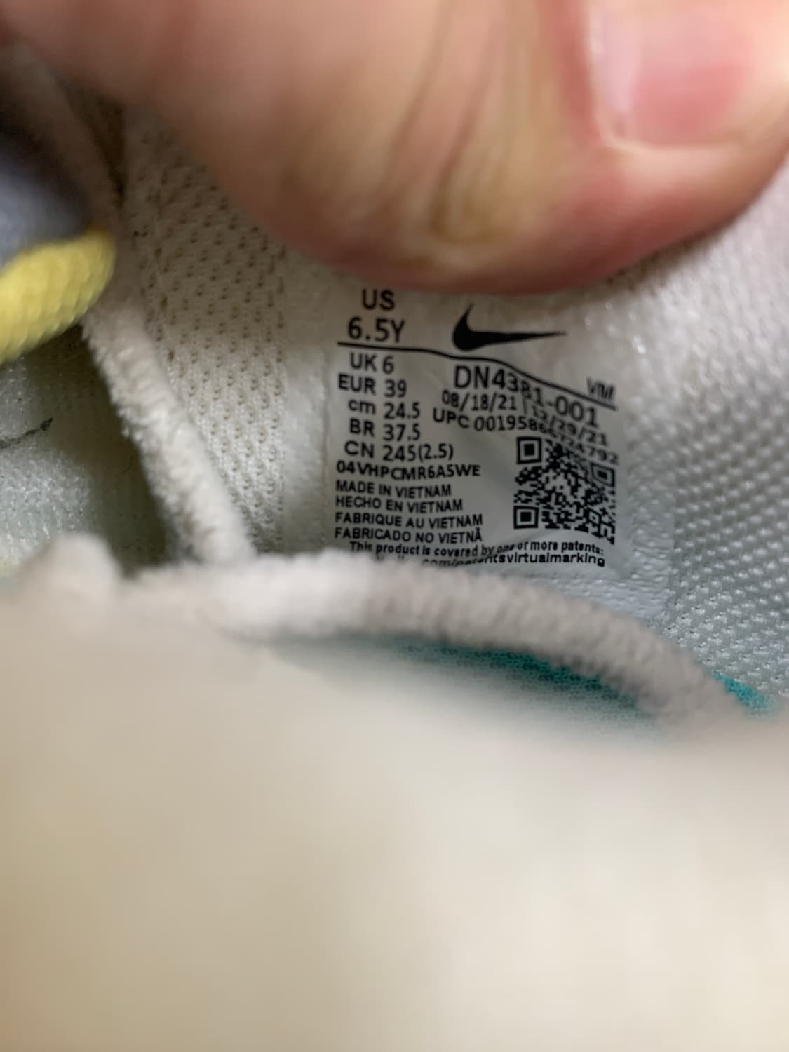 나이키 에어맥스 97 SE 에어 스프렁 245 상품이미지5