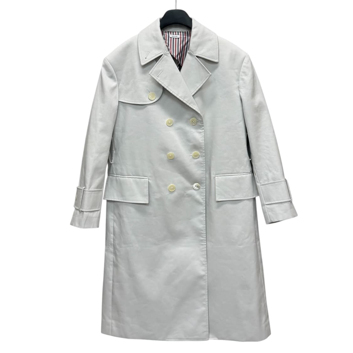 톰브라운 RWB 커프스 매킨토시 벨트 트렌치 코트 ( 88 ) 상품이미지2