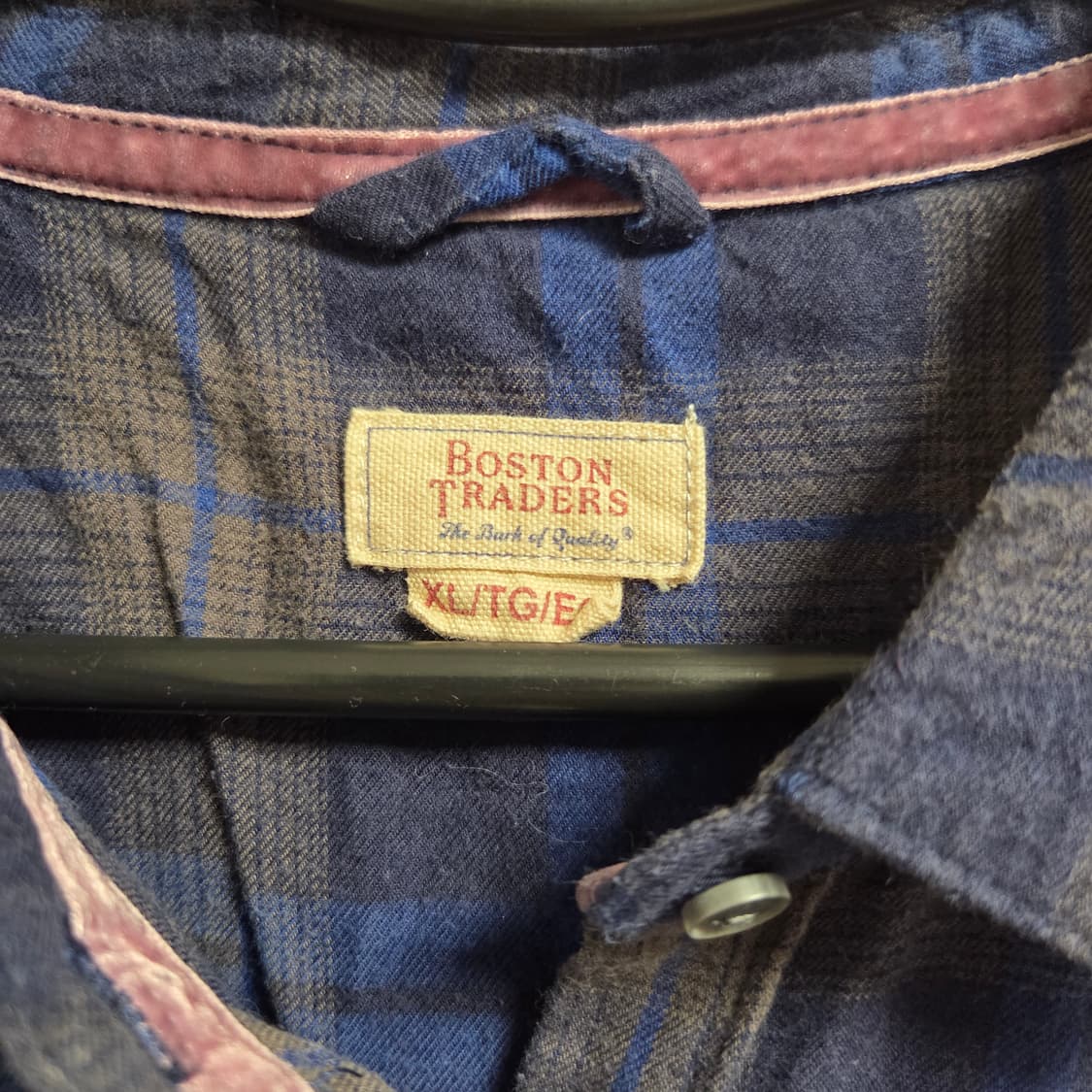 Boston Traders 플란넬 체크 셔츠 XL(105) 상품이미지3