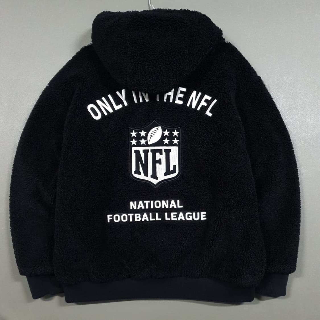 실측 2XL) NFL 신형 21FW 헤리티지 쉐르파 플리스 후드집업 자켓 상품이미지2