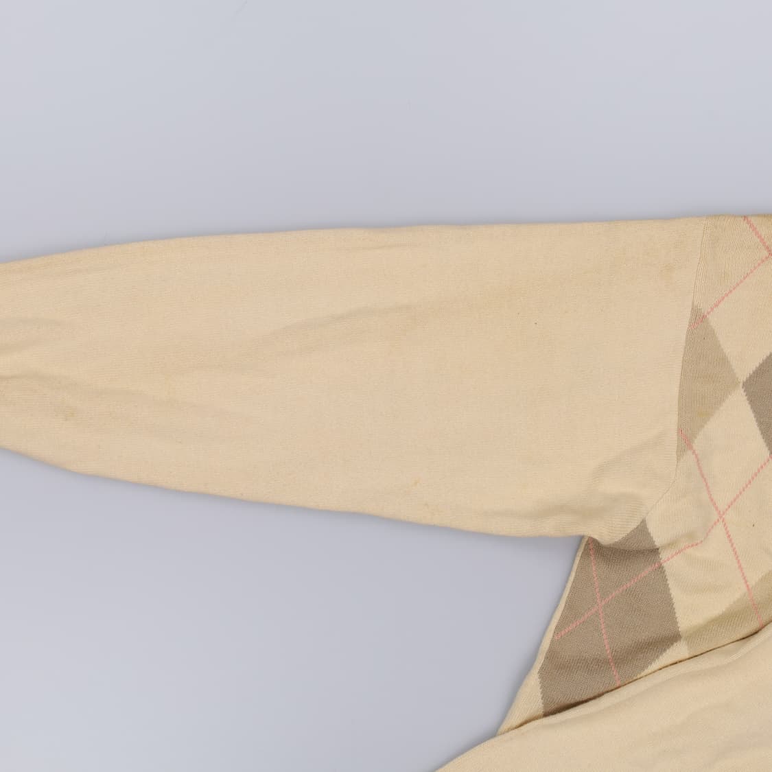 100 폴로 아가일 코튼 가디건 0325H1 상품이미지7