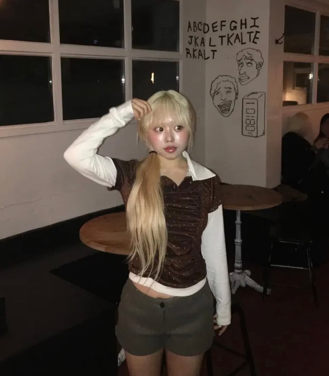 러브이즈트루 FS DOT LAYERED TEE 상품이미지4