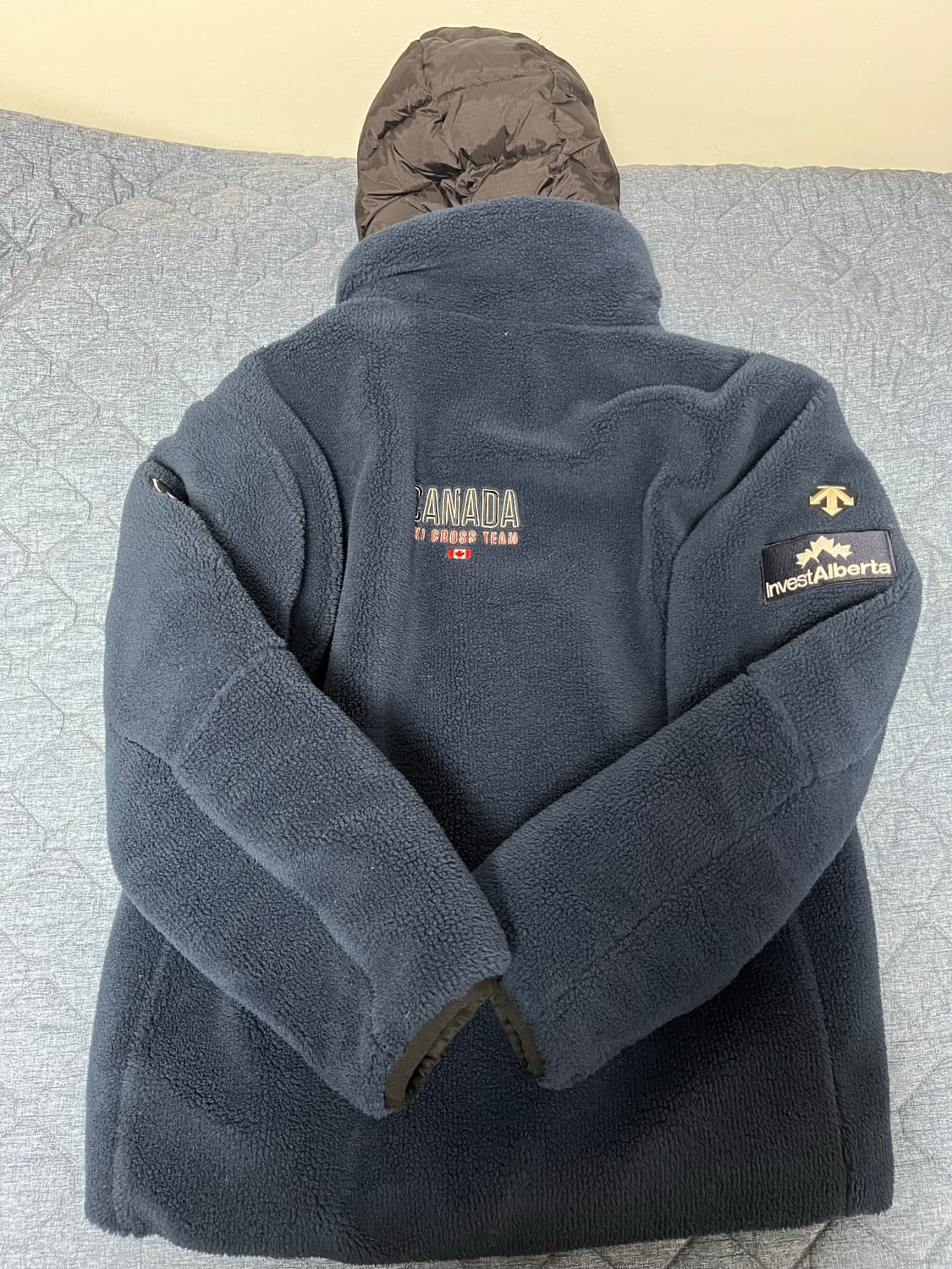 데상트 스키크로스 슈퍼플리스 네이비 105사이즈 상품이미지5