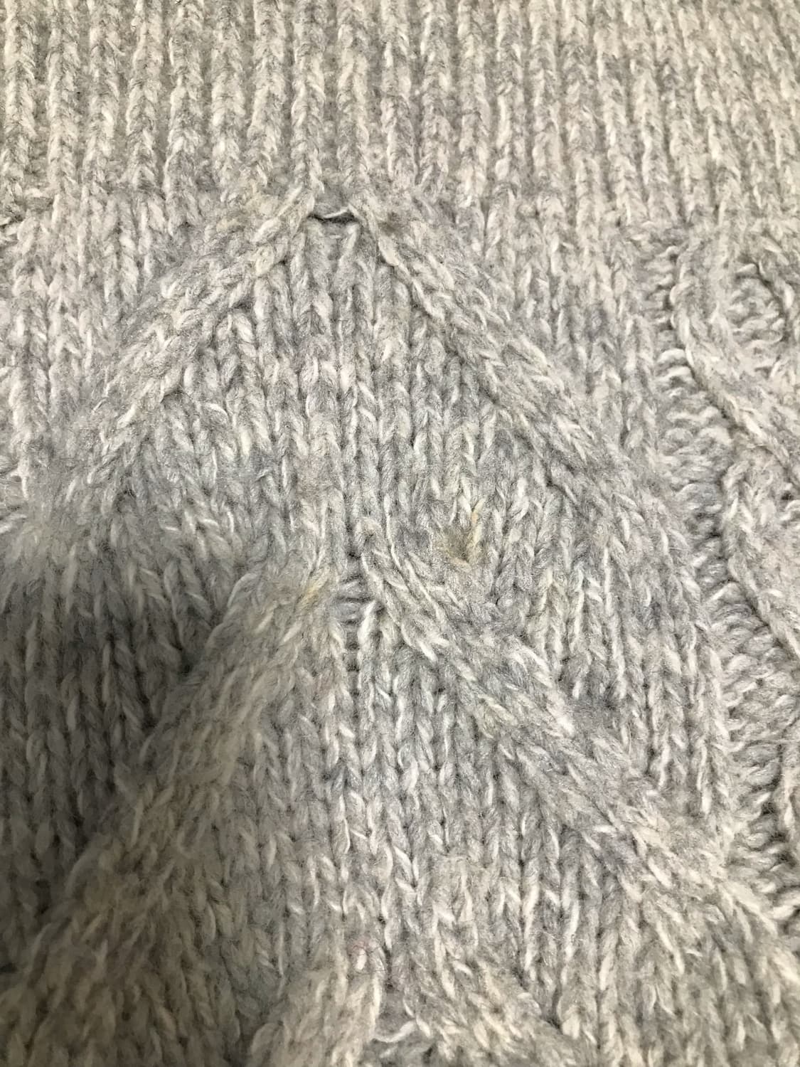 유니클로 회색 니트 상품이미지4