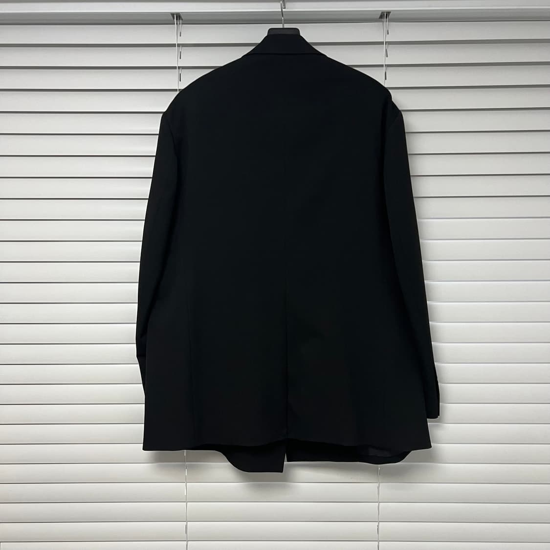 새상품 무탠다드 오버사이즈 더블 브레스티드 블레이저 2XL [블랙] 상품이미지2