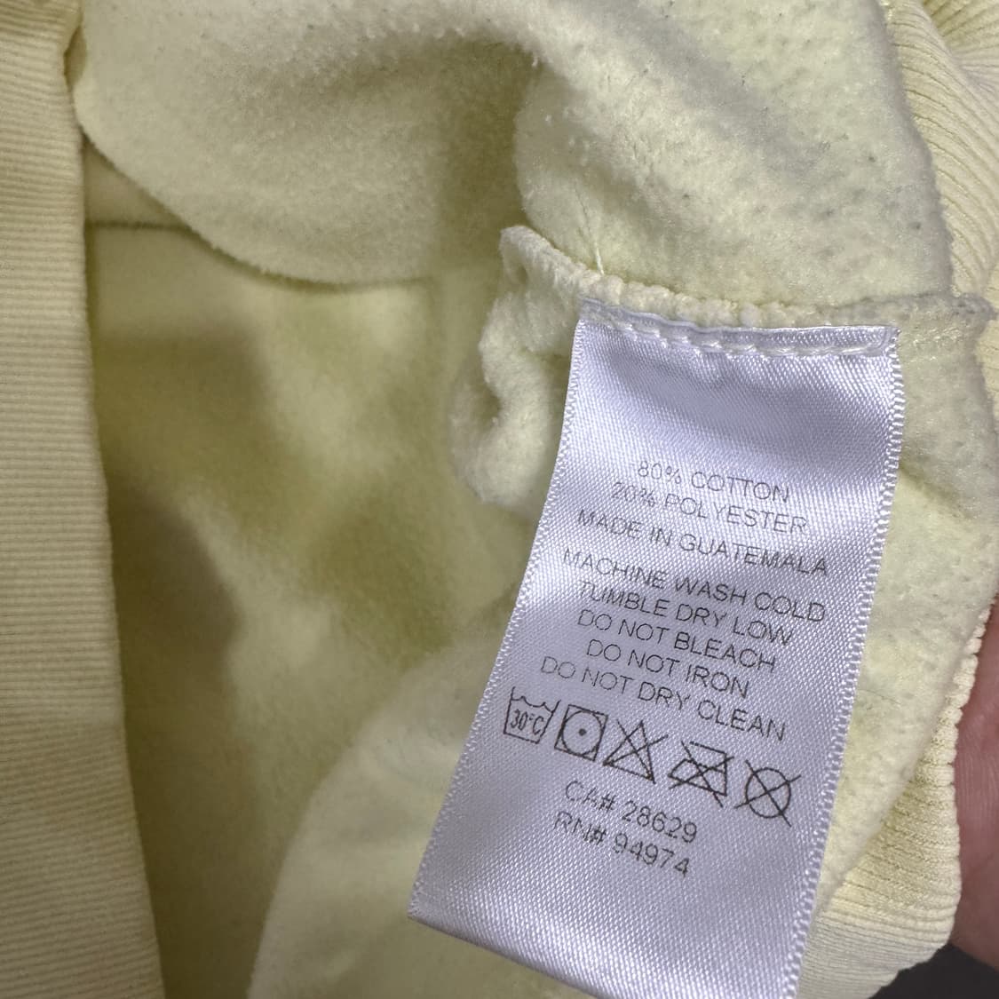 스투시 레이트나이트 기모맨투맨 XL사이즈 상품이미지5