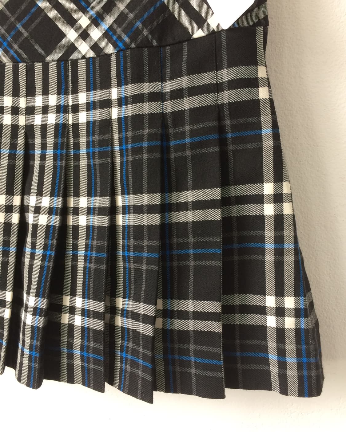 Check pattern pleats mini skirt 상품이미지4