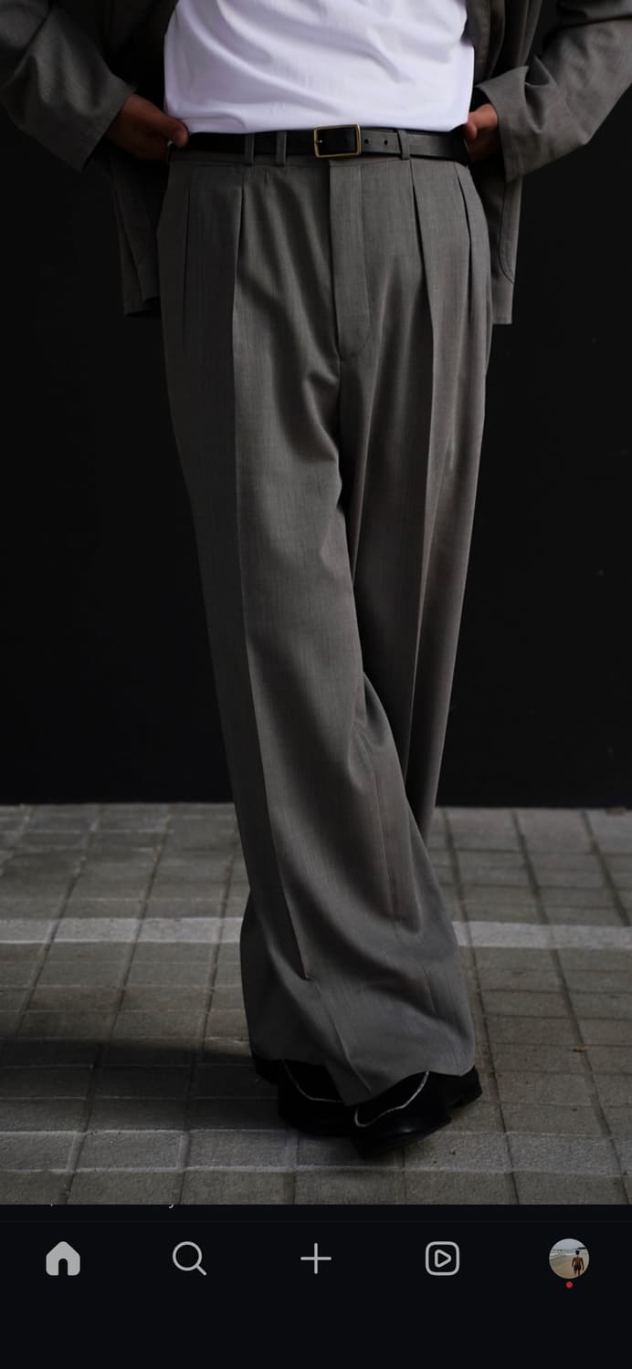 (1 size)26ss 마티앤선즈 JEFFERLY PANE 색상 상품이미지1