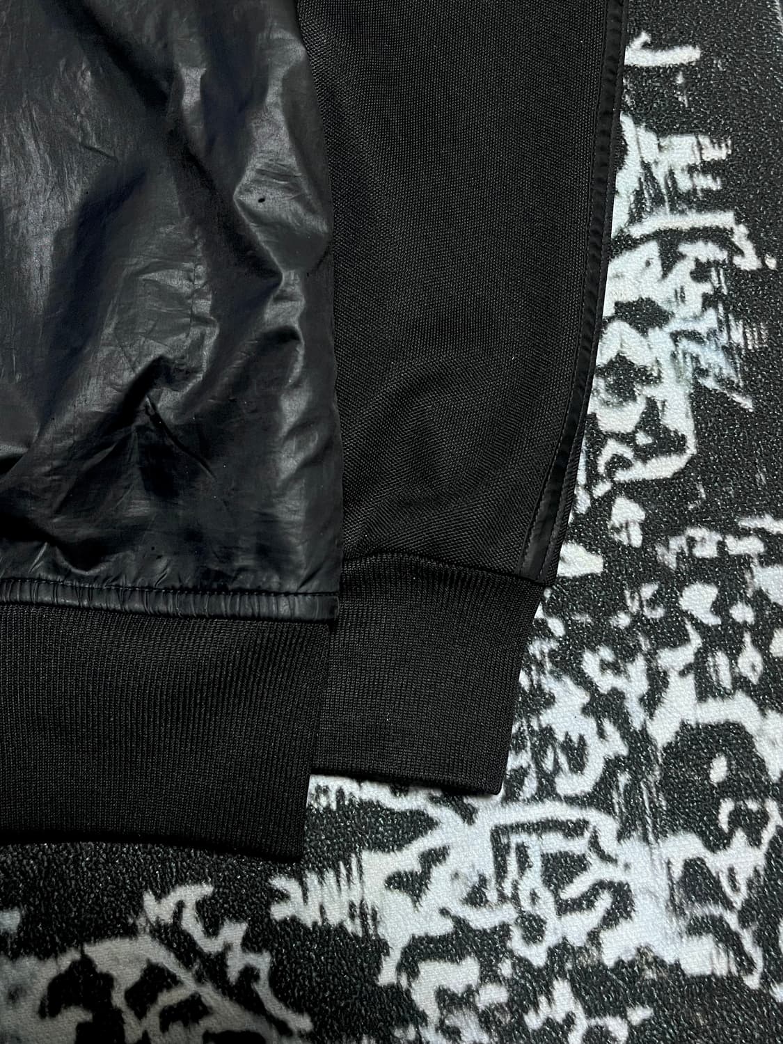 아디다스 오리지널 블랙 패브릭 후드집업 105 상품이미지6