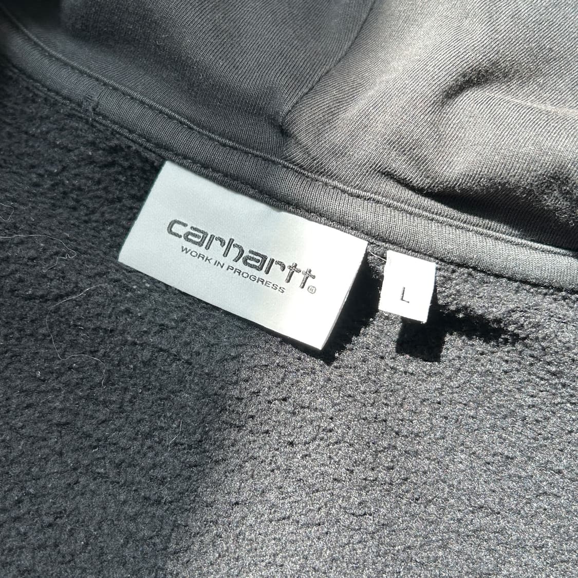 칼하트 wip 아메리칸 스크립트 후드집업 상품이미지9