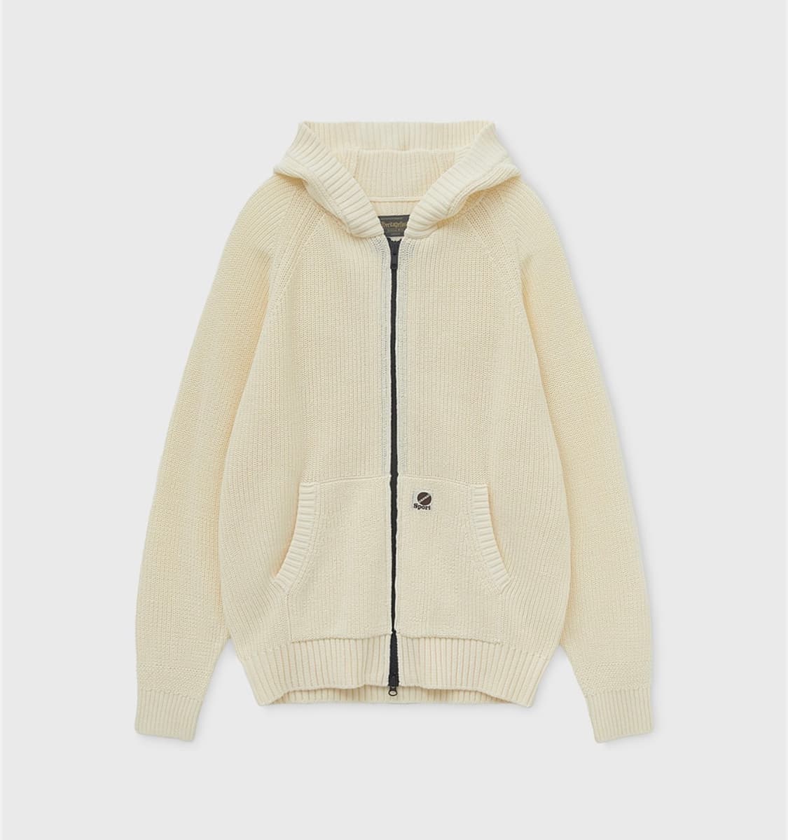 헤리티지플로스 코튼 집업 후디 M 상품이미지1