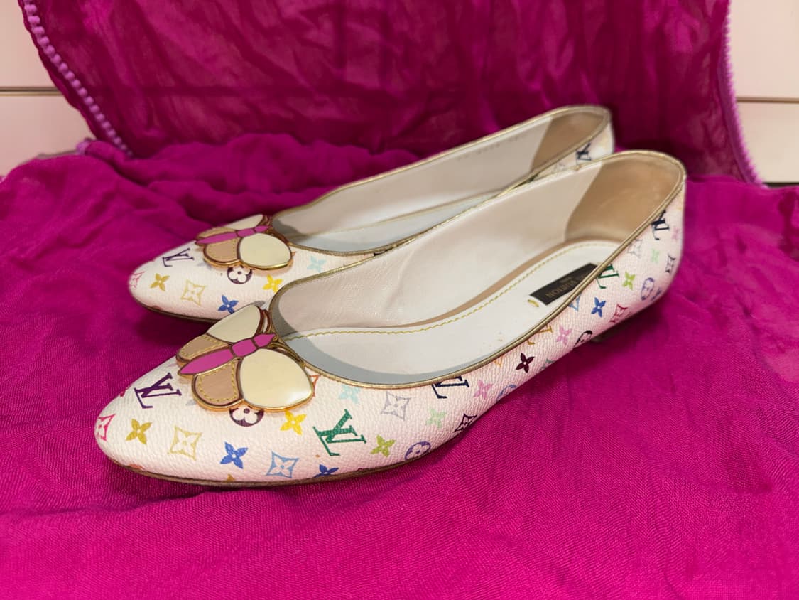 Louis Vuitton Multi monogram flats 38.5 상품이미지2