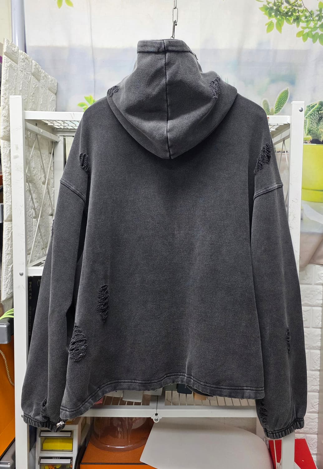 떠그클럽 락 후디 남성후드티 2사이즈 오버핏 MM19 상품이미지4