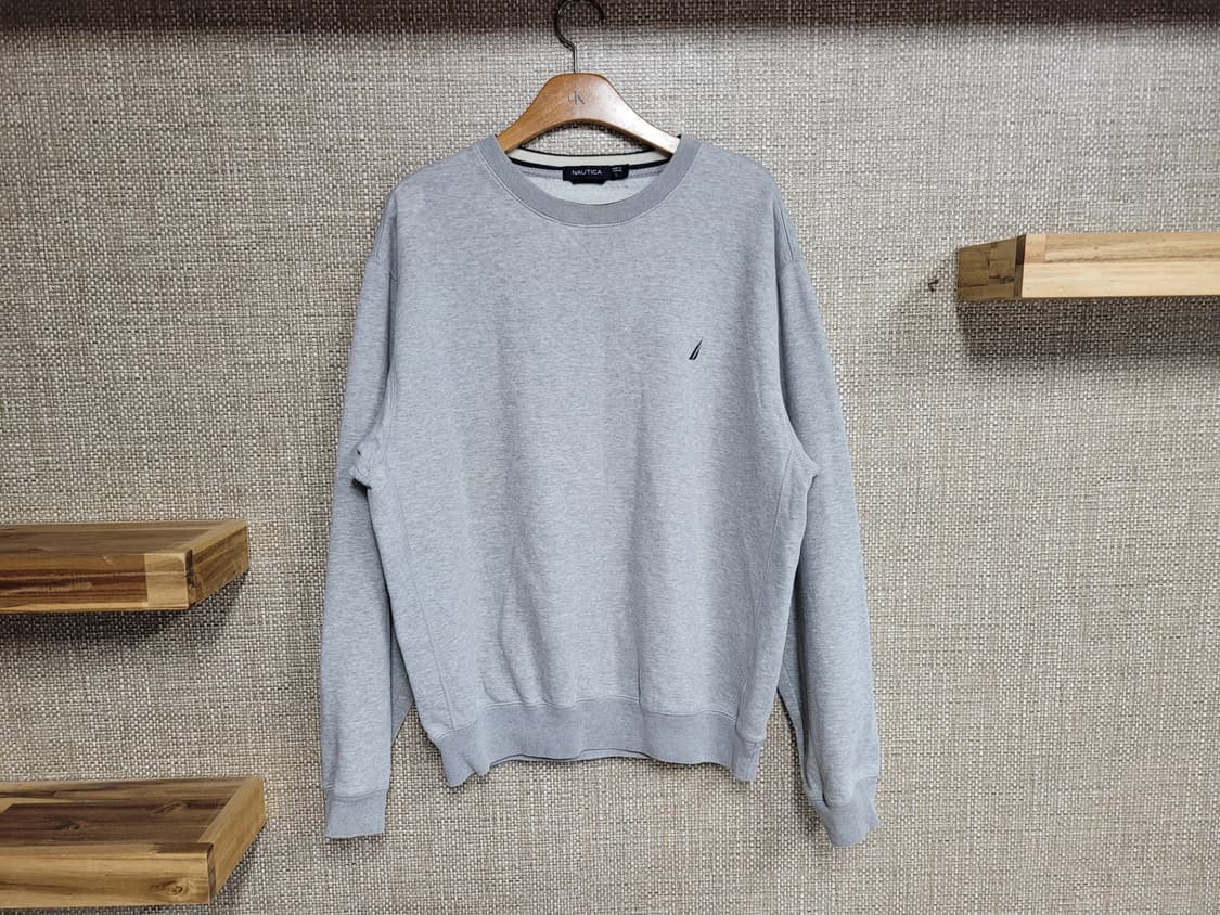 L 110사이즈 노티카 빈티지 맨투맨 오버핏 아메카지  상품이미지1