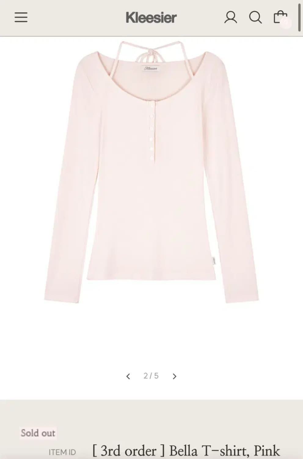 클리시어 벨라티 핑크 상품이미지1