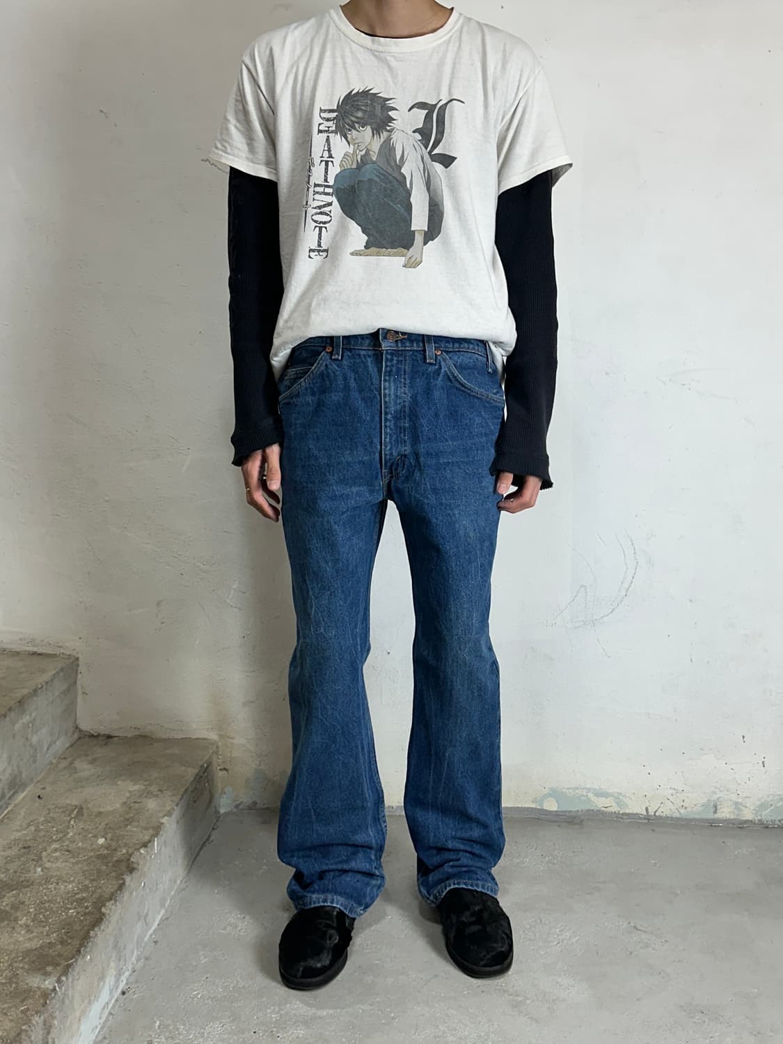 90’s USA 빈티지 리바이스 517 오렌지탭 부츠컷 리바이스 청바지 상품이미지4