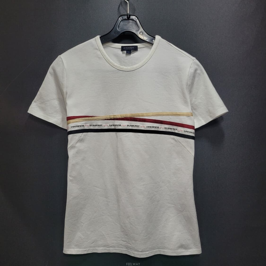 Burberry 버버리 런던 라인 로고 슬림핏 셔츠 상품이미지7