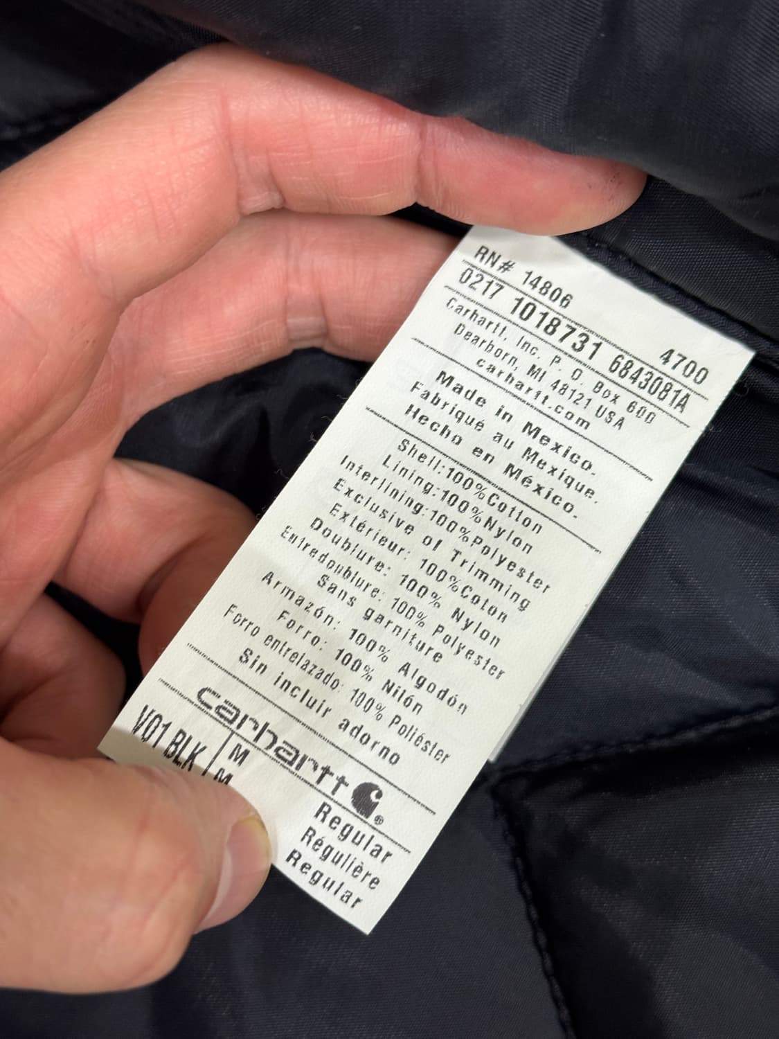 칼하트 패딩 조끼 v01 새상품수준 팔아요. 상품이미지5